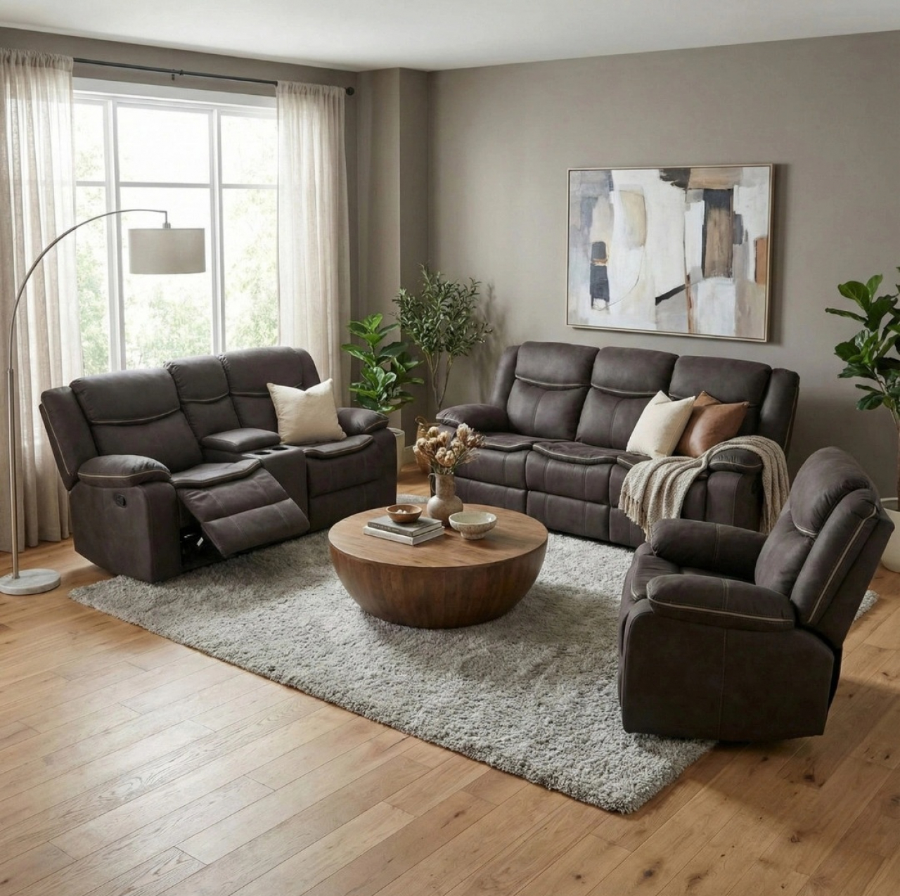 KING relax ülőgarnitúra